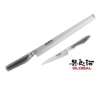 Set 2 coltelli per sfilettare giapponesi Global G15R + GS36