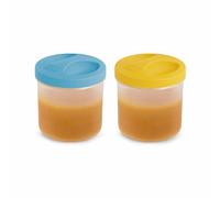 Set 2 Contenitori Porta Pappa Chicco Goout