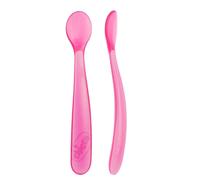 Set 2 cucchiai Chicco in silicone