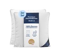 Set 2 cuscini 3 camere - cuscino piumino 80x80 40x80 45x70 - cuscino piumino