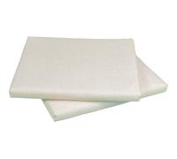 SET 2 CUSCINI PER DIVANETTO RATTAN PER SALOTTINO ESTERNO CM 58 X51 H 5 ECRU