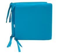 Set 2 Cuscini per Sedia da Giardino 40x40x5 cm in Dralon Allegro Turchese