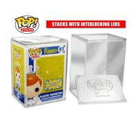 Set 2 Custodie rigide Case per Funko Pop in acrilico trasparente