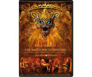 SET 2 DVD GAMMA RAY HELL YEAH THE AWESOME FOURSOME NUOVO SIGILLATO