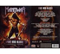 SET 2 DVD MANOWAR FIRE AND BLOOD HELL ON EARTH PARTE 2 NUOVO SIGILLATO