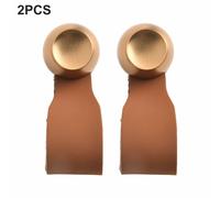 Set 2 eleganti maniglie estraibili per cassetti in pelle per scatole e armadiett
