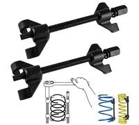 SET 2 ESTRATTORI AMMORTIZZATORI MOLLE 38 CM SMONTAGGIO MOLLA AUTO SMONTA PRESSA