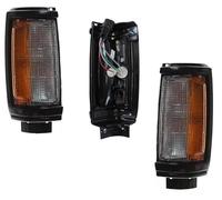 SET 2 Fanale Fanalino Freccia Anteriore DX SX Per L200 1987 1995 Indicatore di Direzione Sinistro Destro Lampeggiatore