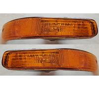 Set 2 Fanale Fanalino Freccia Anteriore Sinistro Destro Per Cherokee Liberty da 2001 a 2004 Luce Indicatore Di Direzione Lampeggiatore Paraurti