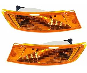 Set 2 Fanale Fanalino Freccia Anteriore Sinistro Destro Per Cherokee Liberty RY da 2005 a 2007 Luce Indicatore Di Direzione Lampeggiatore Paraurti