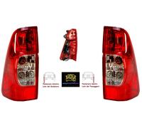 SET 2 FARO FANALE FANALINO POSTERIORE PER ISUZU D-MAX DMAX 2007 2012 GRUPPO STOP