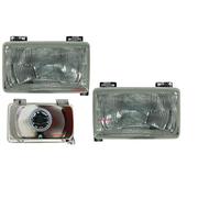 SET 2 FARO FANALE PROIETTORE ANTERIORE PER DUCATO DAL 1984 AL 1993 H4