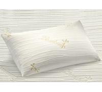 Set 2 Federe Cuscino Letto Made Italy Anallergiche Con Zip Mod. Bamboo