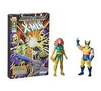 MARVEL LEGENDS RETRO 2 PACK PHOENIX E WOLVERINE FIGURE 9.5cm HASBRO PULSE