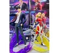 SET 2 FIGURE SOLO LEVELING XROSS LINK SUNG JINWOO e CHA HAE-IN SEGA nuovi jap