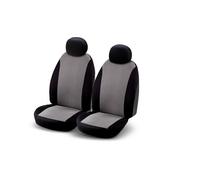 Set 2 Fodere Sedili anteriori Universali "S2" elasticizzate Velluto Grigio Scuro
