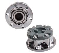 Set 2 Free Wheel Bearing Hub Lock Kit for Mitsubishi L200 1990 onwards MD886389