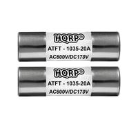 Set 2 Fusibili Lento-Intervento HQRP Per Vasca Idromassaggio SC-20 20A 600V