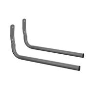 SET GANCI SUPPORTO PORTA GOMME PNEUMATICO AUTO GARAGE PARETE MURO ACCIAIO