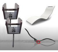 Set 2 Ganci Staffa per Lettino Chaise Lounge Arkema Serendipity