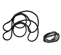 SET 2 GOMMA GUARNIZIONE PORTA ANTERIORE PER SUZUKI SJ410 SJ413 SAMURAI SANTANA compatibile