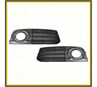 SET 2 GRIGLIA PARAURTI ANTERIORE PER AUDI A4 B8 8K CORNICE MOSTRINA FENDINEBBIA