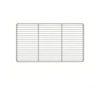 Set 2 Griglie BBQ 45x26cm per Arrostire Verdure Carne | Distribuzione per calore uniforme, alta ritenzione termica, cottura perfetta, 2 , duraturo