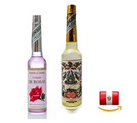 Set 2 in 1 Agua de Florida 270 ml Colonia Violetas 221 ml originale dal Perù effetto rinfrescante favorisce la concentrazione dei pensieri e ci apre all'amore e alla devozione