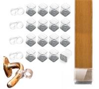 Set 2-in-1 Feltrini Sedie Silicone + Gommini per Sedie e Maniglie | Blocco Porta, Gommini Porte Maniglie e Paracolpi | Riduce Rumori e Urti | Proteggi Pavimenti, Muri e Mobili - 20 pezzi Totali