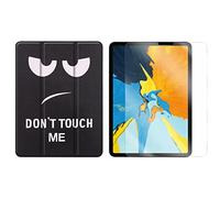 Set 2 in 1 per Apple iPad PRO 12.9 2021 5. Generazione 12.9" con Copertura Sottile del Tablet + Copertura Protettiva in Vetro temperato