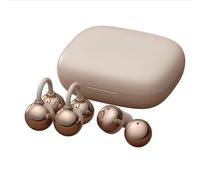 Set 2 in 1 Stiloso di Auricolari Bluetooth Clip e Cuffie Wireless Bluetooth con 36 Ore di Batteria, Bassi Potenti, Ultracompatto e IPX5, Per Lavoro, Sport e Sonno, Modalità di Utilizzo Giorno/Notte