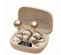 Set 2 in 1 Stiloso di Auricolari Bluetooth Clip e Cuffie Wireless Bluetooth con 36 Ore di Batteria, Bassi Potenti, Ultracompatto e IPX5, Per Lavoro, Sport e Sonno, Modalità di Utilizzo Giorno/Notte