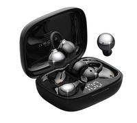 Set 2 in 1 Stiloso di Auricolari Bluetooth Clip e Cuffie Wireless Bluetooth con 36 Ore di Batteria, Bassi Potenti, Ultracompatto e IPX5, Per Lavoro, Sport e Sonno, Modalità di Utilizzo Giorno/Notte