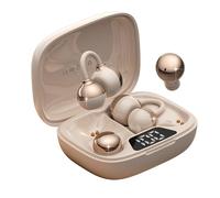 Set 2 in 1 Stiloso di Auricolari Bluetooth Clip e Cuffie Wireless Bluetooth con 36 Ore di Batteria, Bassi Potenti, Ultracompatto e IPX5, Per Lavoro, Sport e Sonno, Modalità di Utilizzo Giorno/Notte