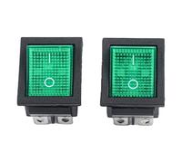 Set 2 interruttori a bilanciere 4 pin KCD4 30A 250V 35A 125V per aspirapolvere N