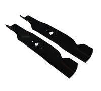 Set 2 lame per trattorino rasaerba 49 CM per Yard Man AF 6135 HF 7160 TF 4120...