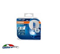 SET 2 LAMPADE H7 12V OSRAM COOL BLUE BOOST LAMPADE LUCE BIANCA FINO A 5500K