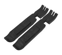 Set 2 Leve Per Pneumatici Bicicletta, Strumento Multifunzione 12,6x2cm, Plastica Leggera - Rimozione Rapida, Sganciamento D'Aria, Accessorio Essenziale Per Ciclisti