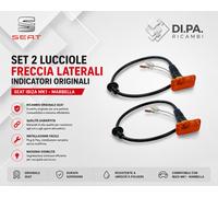 SET 2 LUCCIOLE FRECCIA LATERALI INDICATORI ORIGINALI SEAT IBIZA MK1 MARBELLA