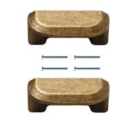 Set 2 Maniglie In Bronzo In Stile Vintage Che Migliorano Interni Eleganti Della Casa E Restauro Mobili Hardware Per Mobili Per Uso Casual