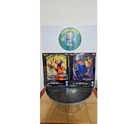 Set 2 Match Makers Goku II e Majin Vegeta Banpresto Dragon Ball 17 Cm Figure