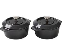 Set 2 minicocotte 0,3 litri - grigio