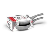 Set 2 Padelle Pietra Rara 24 e 28 cm Made in Italy