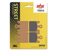 Set 2 paia pastiglie freno SBS 788HS Ninja 600 636 1000 Vulcan 1600 GSX-R 1000