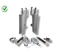 SET 2 PEDALINI PEDANE POGGIAPIEDI ANTERIORI PER HONDA CBR 600 RR (2003-2006)