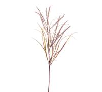 Set 2 Pennisetum Artificiali con 14 Diramazioni Altezza 130 cm Marrone