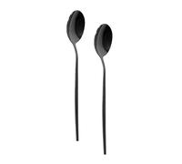 Set 2 Pezzi Cucchiai Posate da Tavola Porto Black Abert