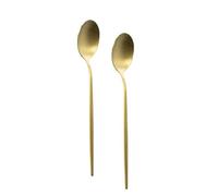 Set 2 Pezzi Cucchiai Posate da Tavola Porto Gold Abert