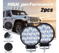 Set 2 pezzi faretti da lavoro 140W auto 12V LED fuoristrada SUV UTE camion