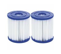 SET 2 PEZZI FILTRO A CARTUCCIA I PER POMPE DA 1.249 LT/H RICAMBIO PISCINA 58093